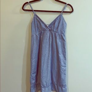 L.E.I Summer Tank Dress Denim Blue Size Medium